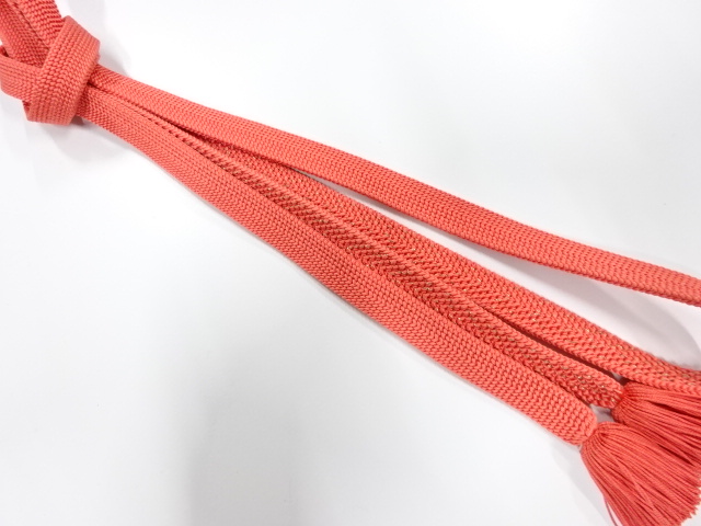 正絹　撚り房　手組帯締め